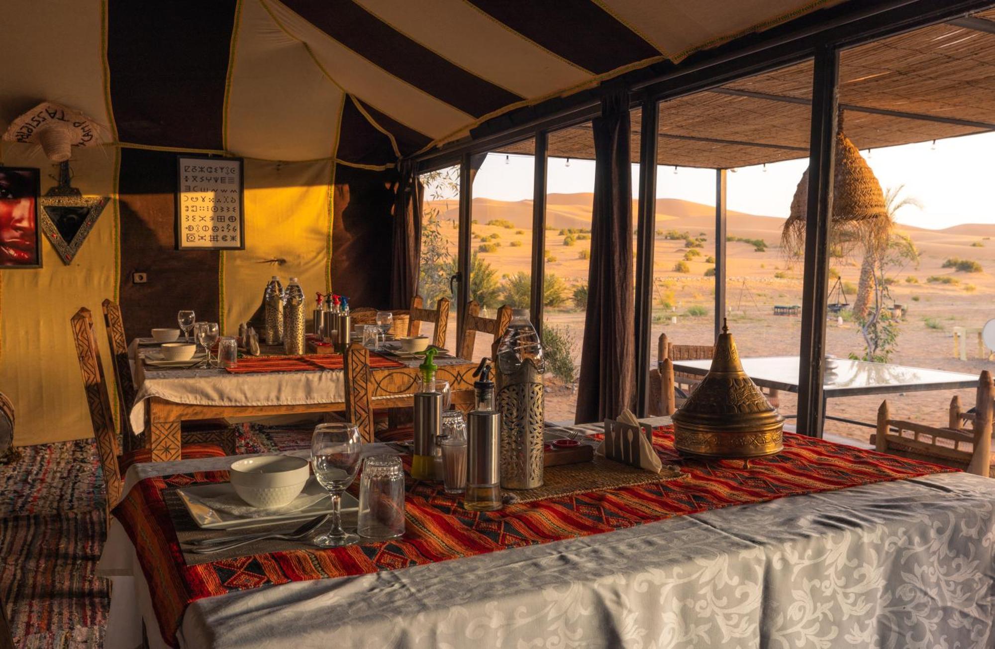 Tassili Luxury Desert Camp Merzouga Exterior foto